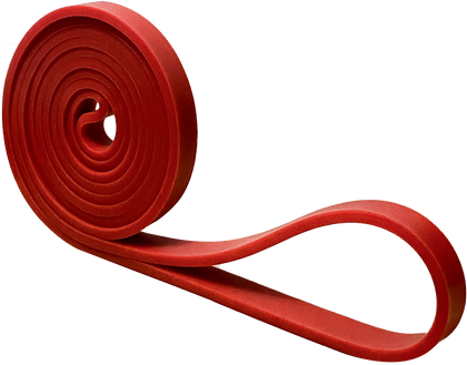 BANDA DE PODER ROJA 1,3CM